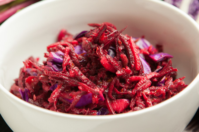 Fresh Raw Beet Salad – Fancy White Shirts, Take&nbsp;Cover!