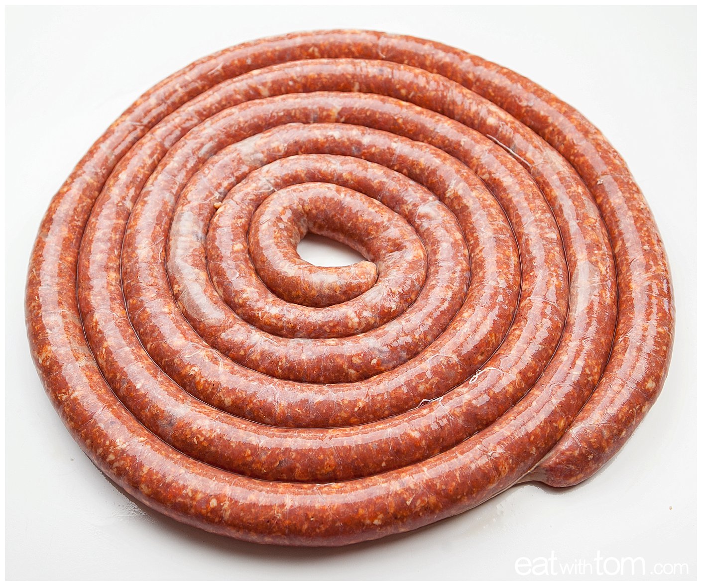 Chorizo sausage Spiral - Pork recipe for chorizo sausage