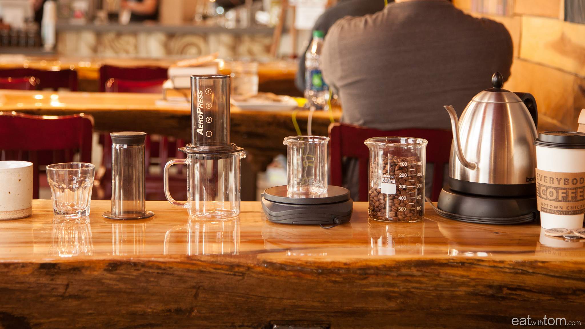 Aeropress recommended electric kettle bonavita josh peebles perfect recipe for inverted method