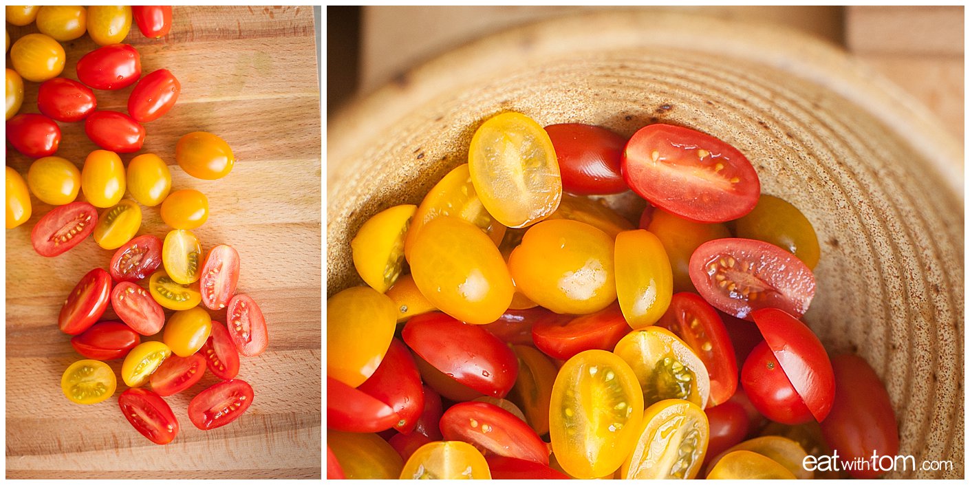 how to cut cherry tomatoes illustrated guide - new whole food culture