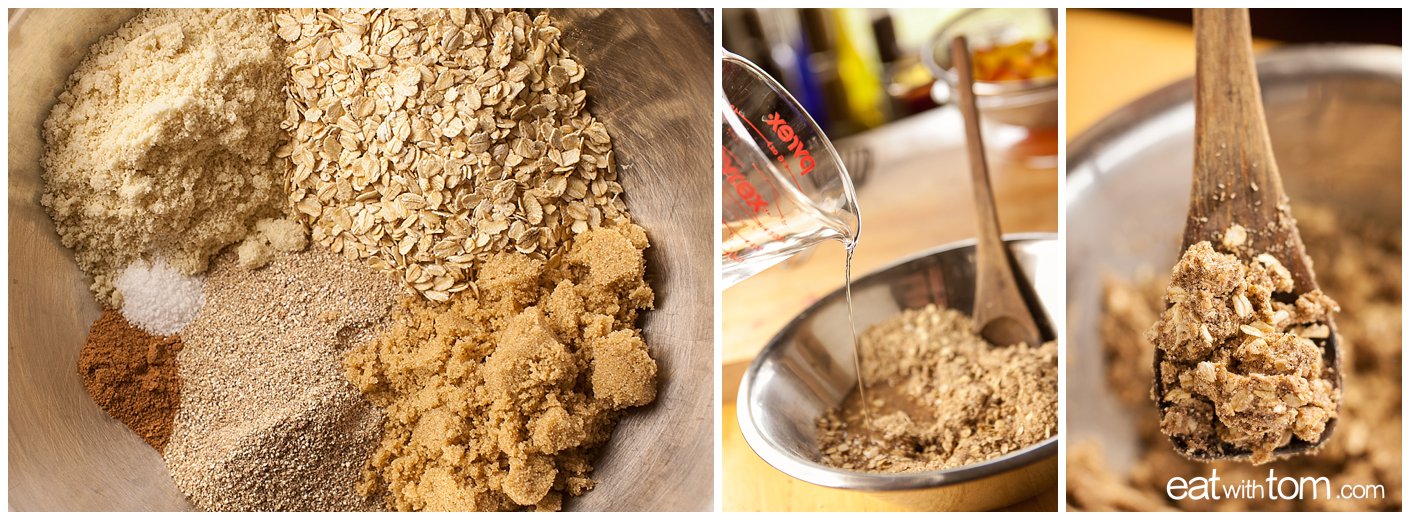 Peach quinoa crumble dessert recipe - Healthy Dessert Recipes Quinoa Peach Crumble