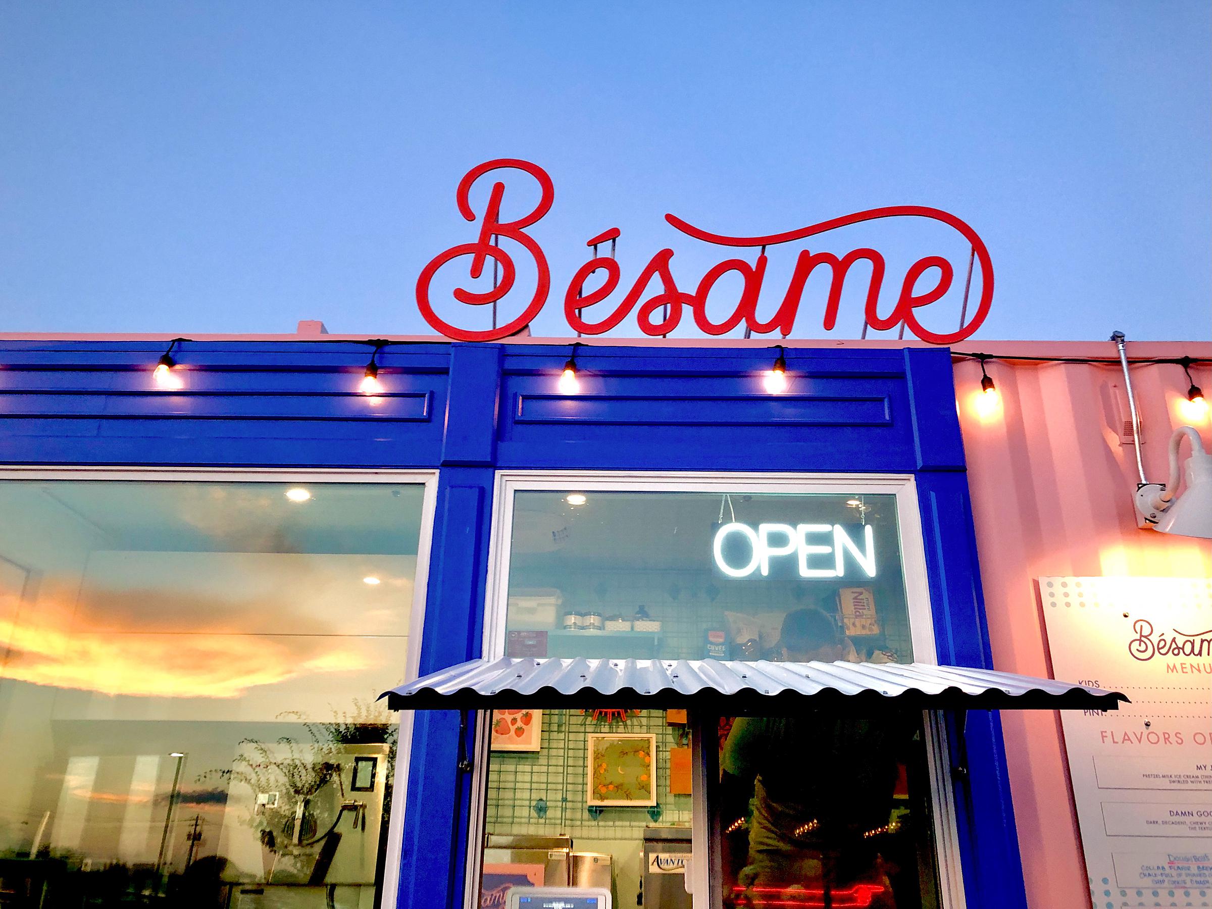 Austin Patio Life Food Culture Besame Ice Cream Food Truck