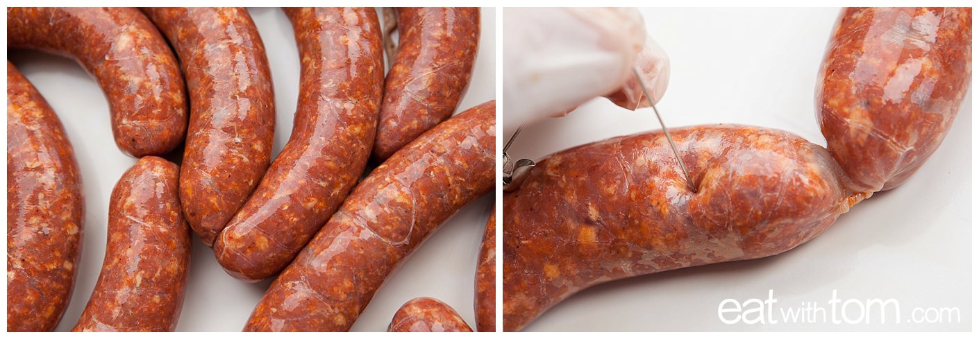 Homemade Sausage Links for the Grill - Chicago Food Blog eat with tom