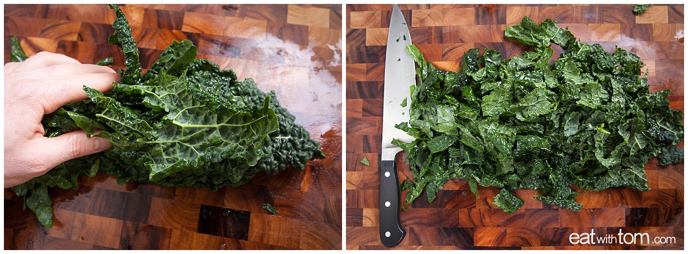 Kale Salad Recipe Parmesan Lemon Ceasar true food weil eatwithtom 0663