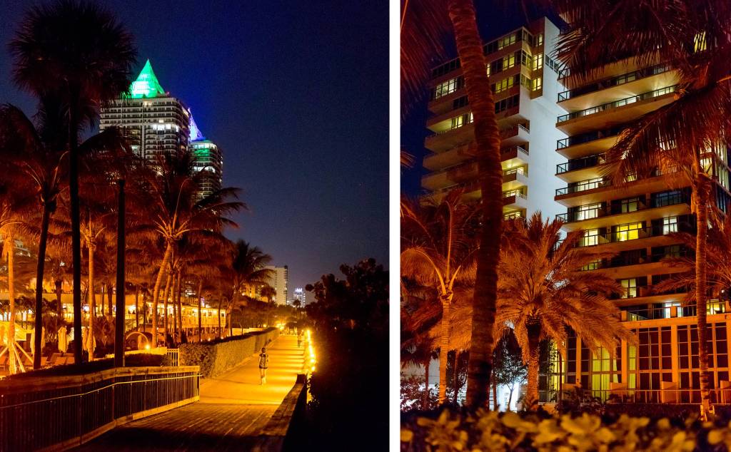 Miami Beach Hotel Photography Twilight views Tom Schmidt