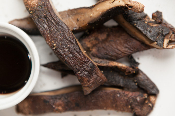 Slice and dip in fine balsamic vinegar for a gourmet dish