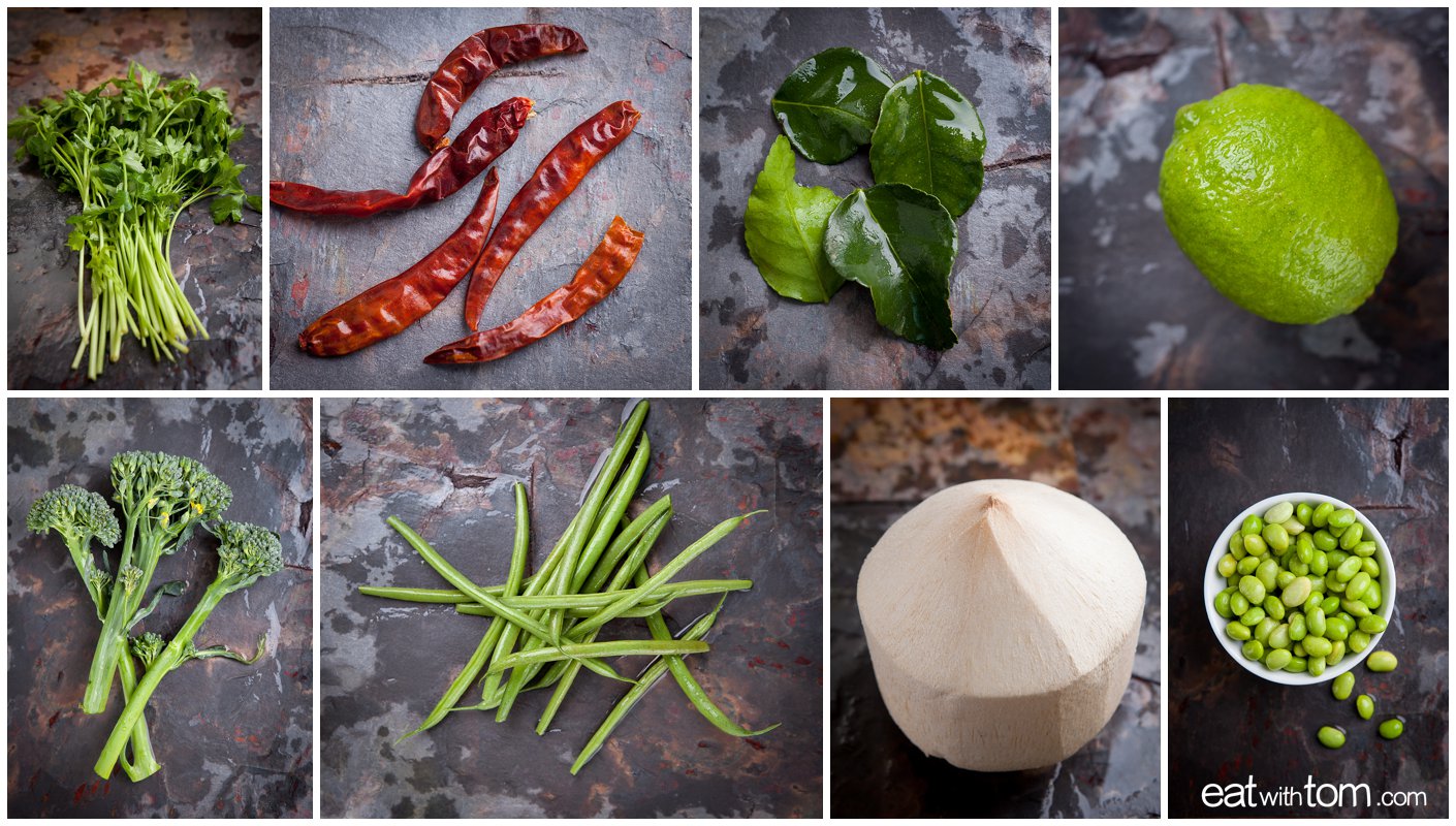 broccolini recipe plenty more edamame green beans coconut